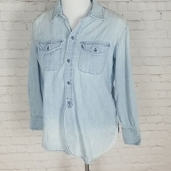 Madewell Chambray Top  - Picture 2 of 7